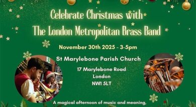 Celebrate Christmas with the London Metropolitan Brass Band & Pahar Trust Nepal!
